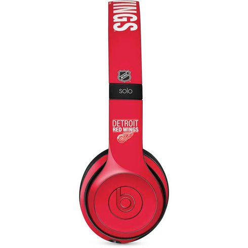 NHL Detroit Red Wings Lineup Beats Solo 3 Wireless Skin